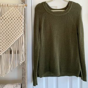 Olive Knit Sweater